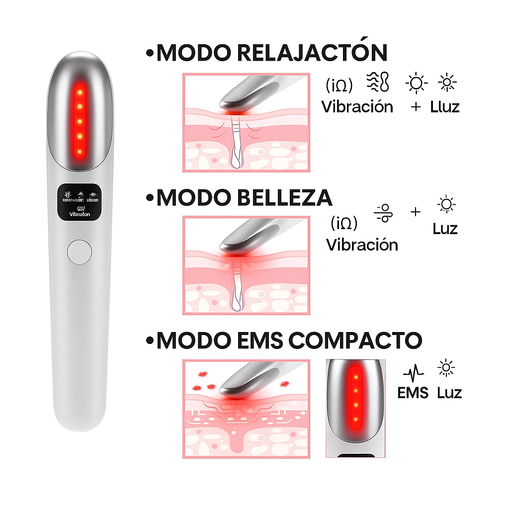 Masajeador Anti-Ojeras y Arrugas