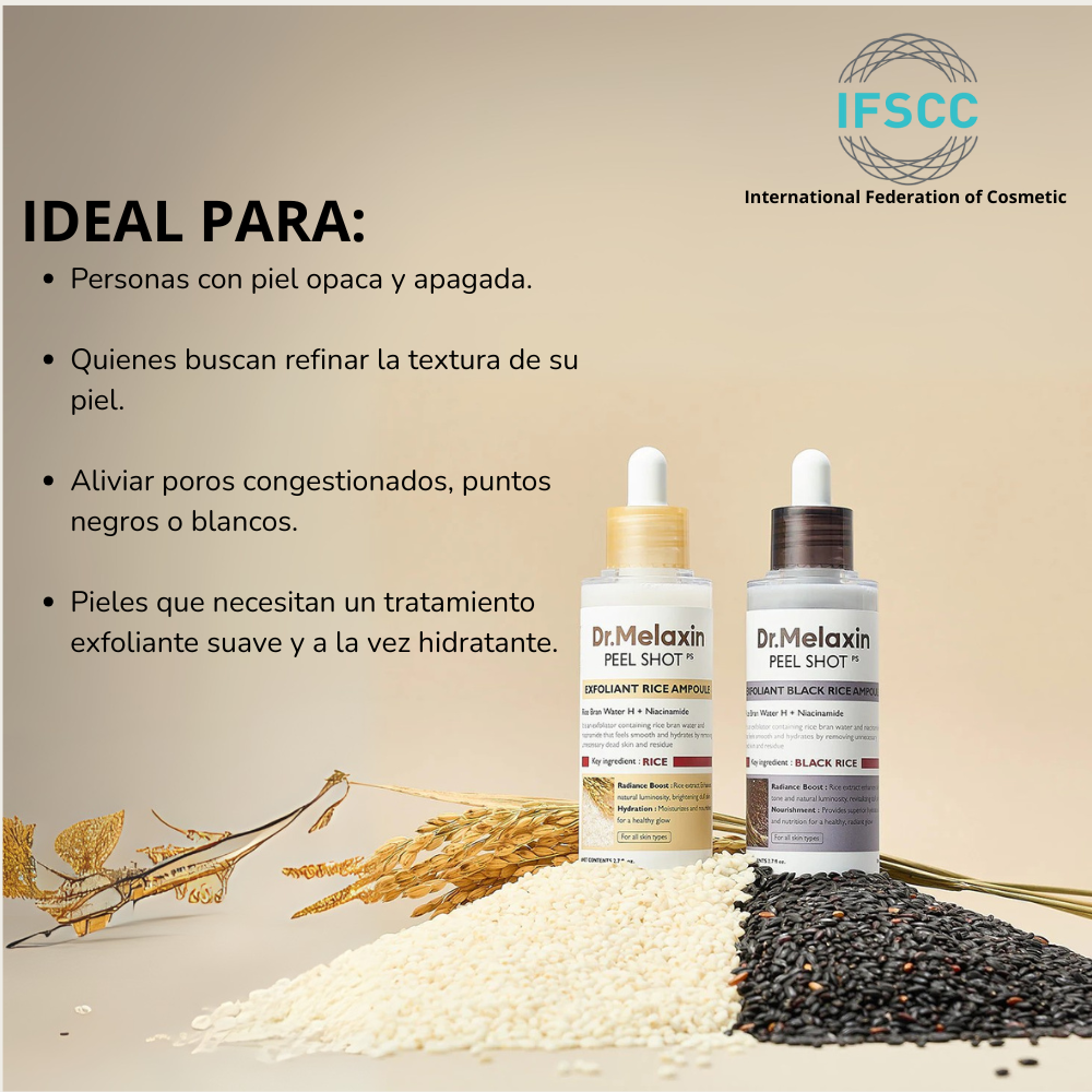 Exfoliante Dr.Melaxin Original - KIT x 2 (Blanco & Negro)