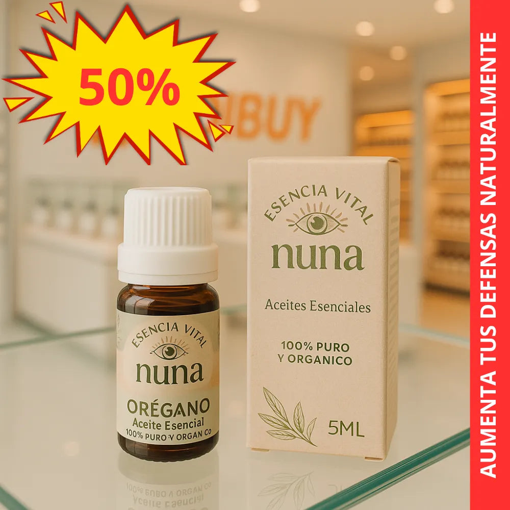 Aceite Esencial de Orégano 5ml  – Antibiotico Natural
