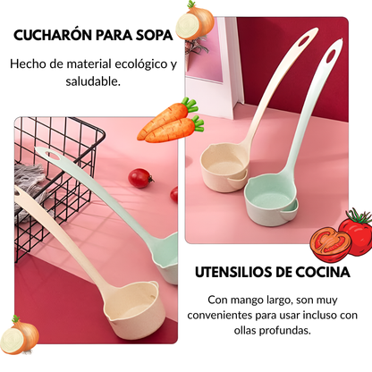 Cucharón Separador de Grasa – Biodegradable