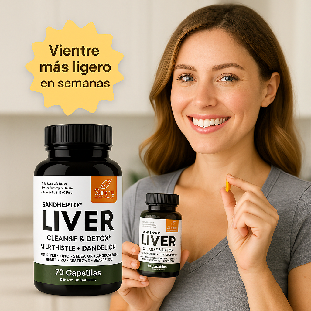 LIVER – Suplemento natural para limpiar el hígado y eliminar toxinas
