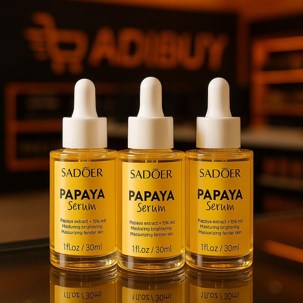 Serum Papaya Sadoer 30 ml | Hidratación profunda + brillo natural sin grasa
