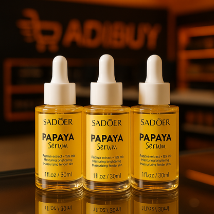 Serum Papaya Sadoer 30 ml | Hidratación profunda + brillo natural sin grasa