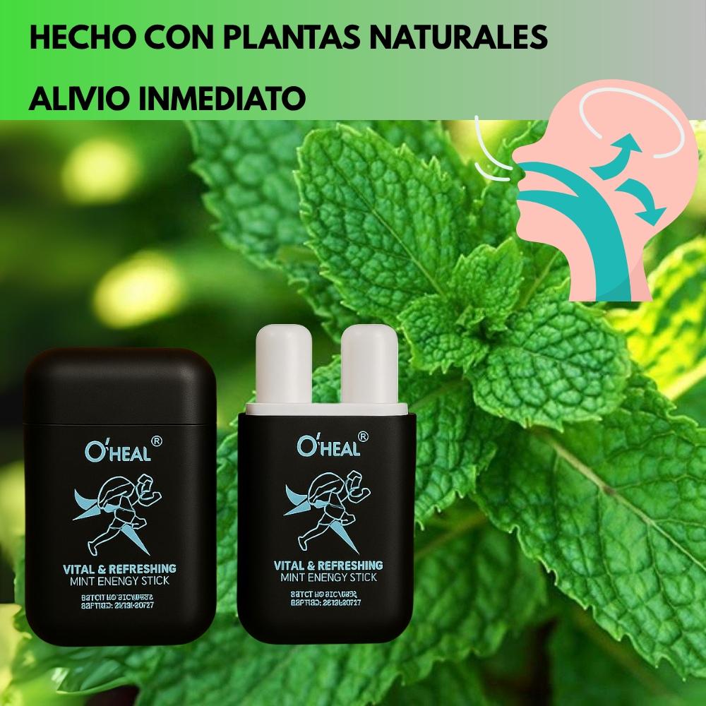 Inhalador Nasal – Energia Natural que Alivia la Congestión