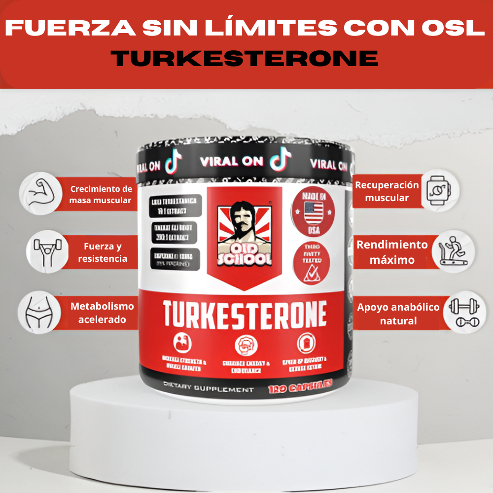 Turkesterona – Aumenta Energia y Fuerza