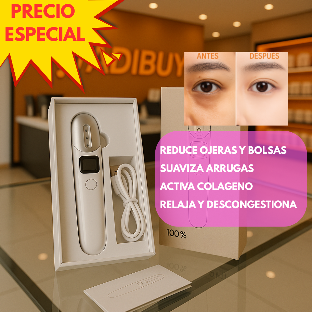 Masajeador Anti-Ojeras y Arrugas