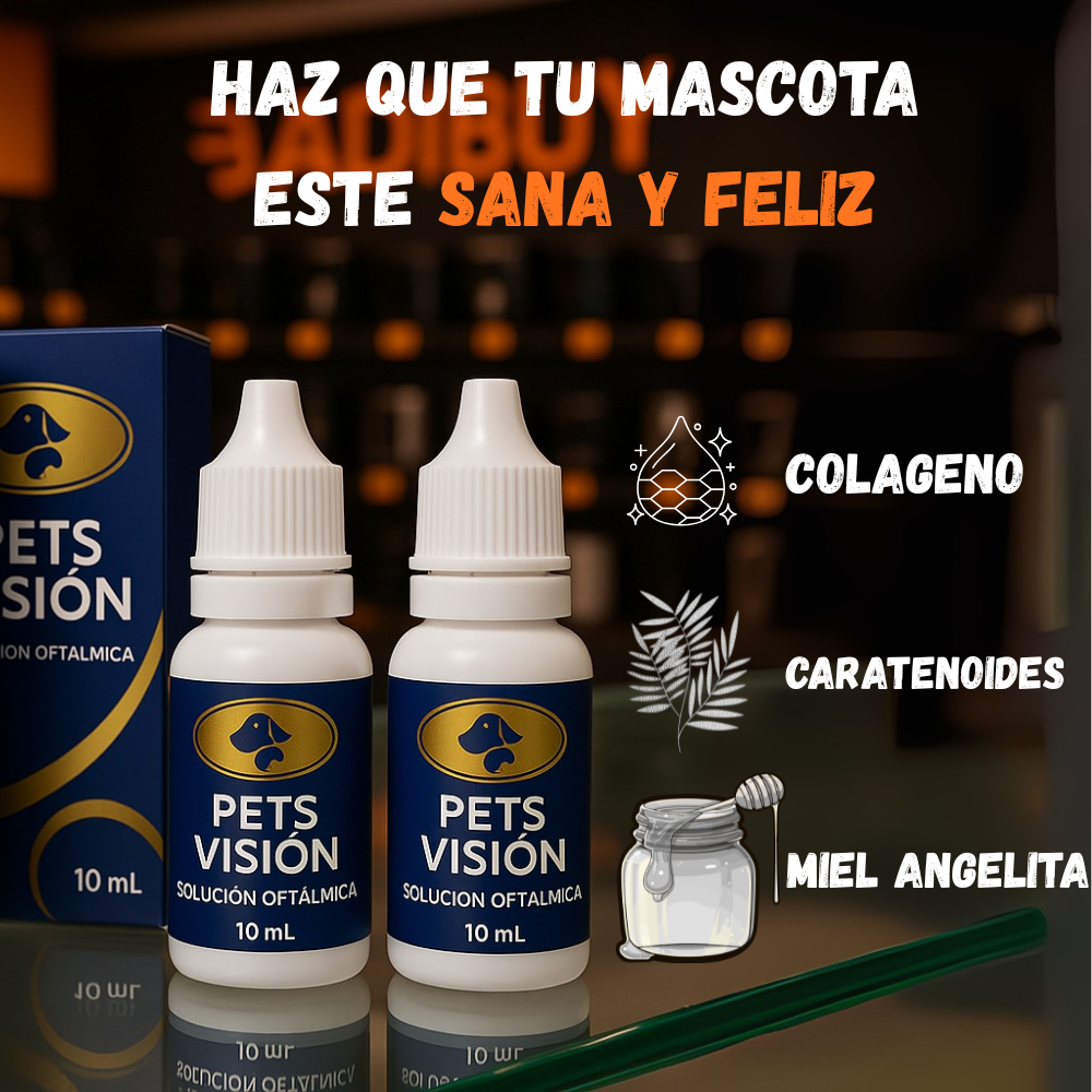 Regenerador ocular para MASCOTAS – Conjuntivitis, cataratas, ojo seco y glaucoma
