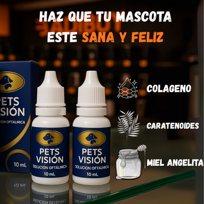 Regenerador ocular para MASCOTAS – Conjuntivitis, cataratas, ojo seco y glaucoma