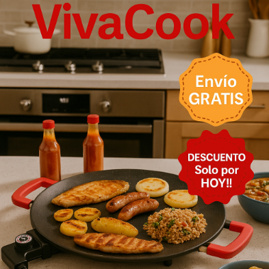 VivaCook – Sartén Eléctrico Sin Humo