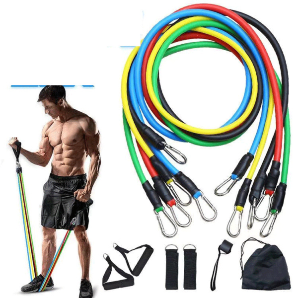 Bandas Tubulares de Resistencia – Set de 11 Piezas para Entrenamiento Completo - Image 6