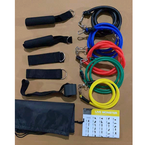 Bandas Tubulares de Resistencia – Set de 11 Piezas para Entrenamiento Completo - Image 4