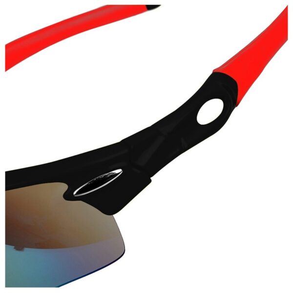 Gafas Deportivas de Ciclismo 5 Lentes MJ418 – Protección, Comodidad y Rendimiento para Todo Tipo de Clima - Image 5