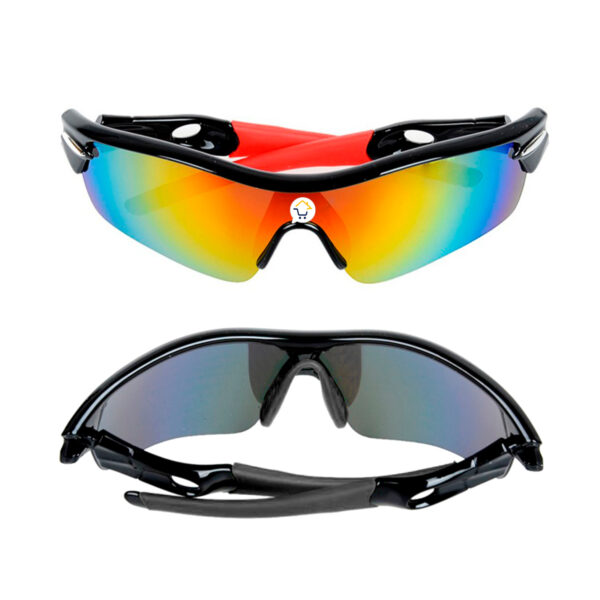 Gafas Deportivas de Ciclismo 5 Lentes MJ418 – Protección, Comodidad y Rendimiento para Todo Tipo de Clima - Image 7