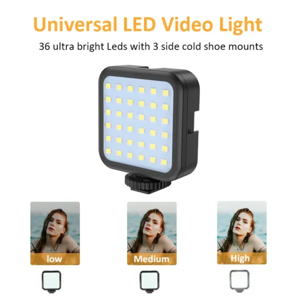 Estabilizador Soporte Celular con Luz LED y Micrófono – Kit Profesional para Creadores de Contenido y Streaming - Image 4